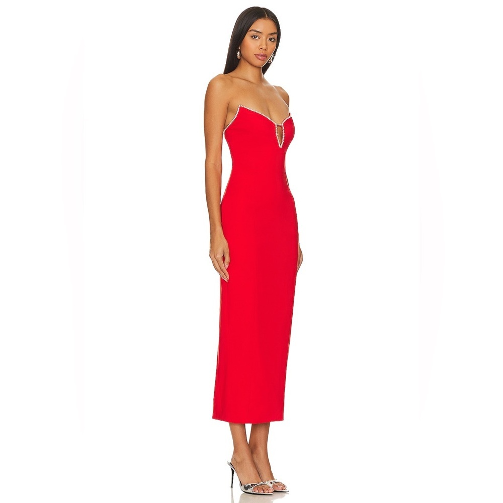 REVOLVE RUNAWAY THE LABEL BEC MIDI DRESS - Picture 2 of 16